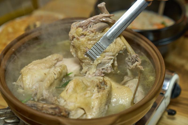 백숙 한 그릇